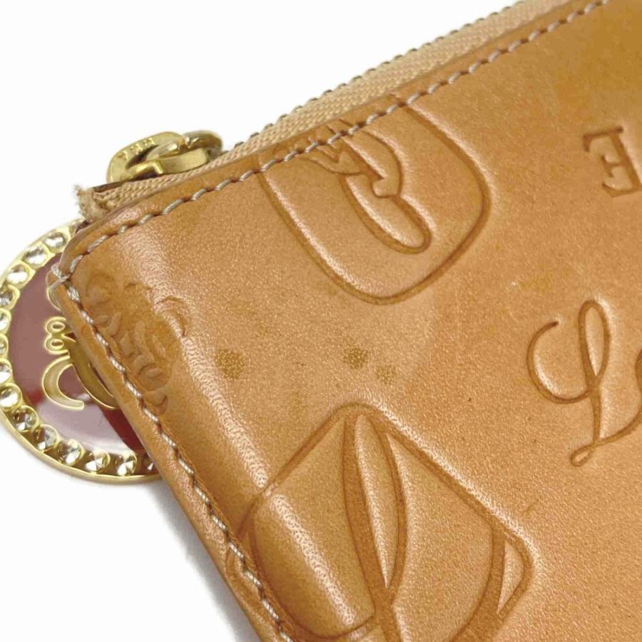 LOEWE（ロエベ） 160周年 限定モデル 総柄 型押し ライトブラウン