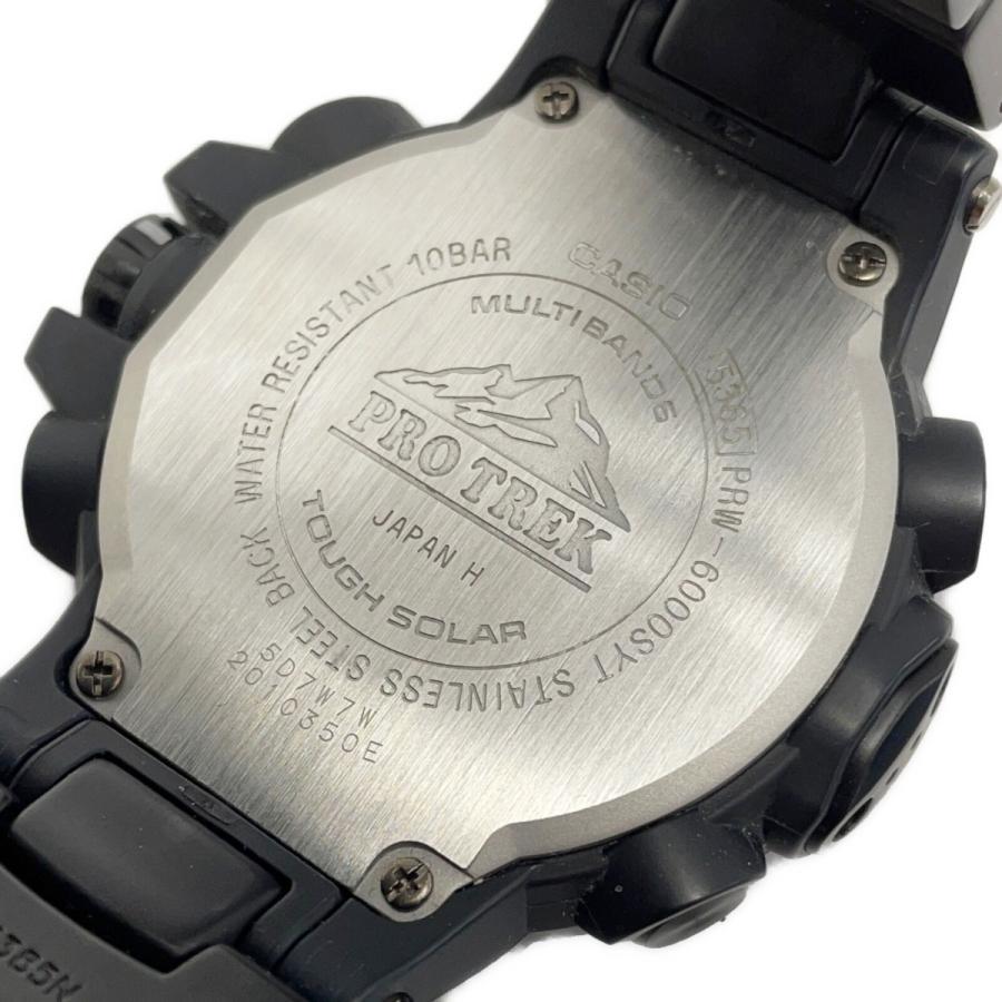 CASIO カシオ PRO TREK 電波ソーラー PRW-6000SYT-1JF 箱・取説付  