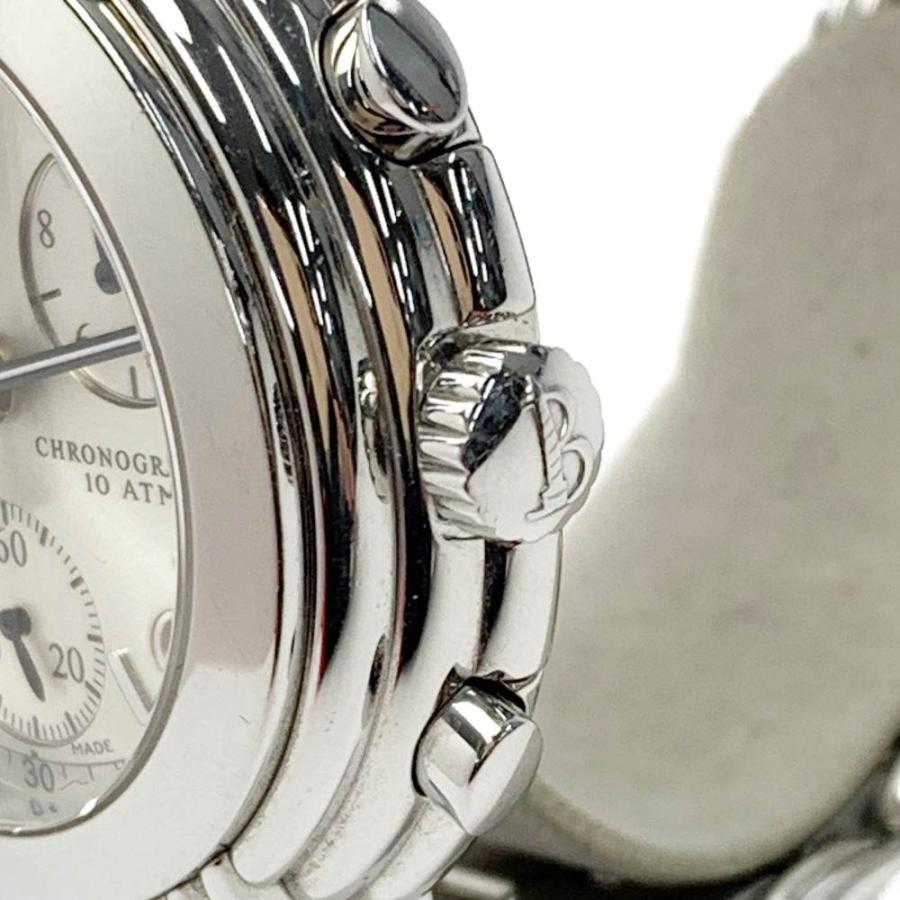 BOUCHERON（ブシュロン） 10ATM クロノグラフ AJ408227 シルバー
