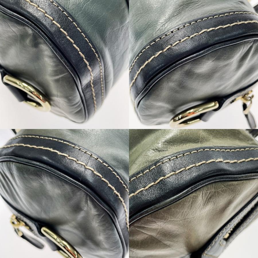 GUCCI（グッチ） ドゥケッサ 181485 オリーブ ミニボストンバッグ 