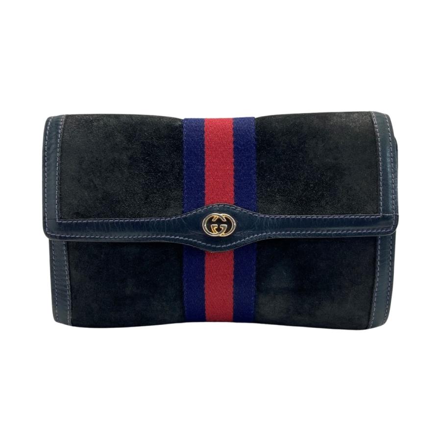 GUCCI（グッチ） オールドグッチ シェリーライン セカンドバッグ 