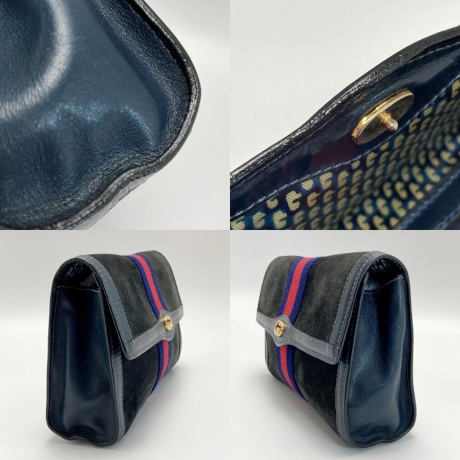 GUCCI（グッチ） オールドグッチ シェリーライン セカンドバッグ 