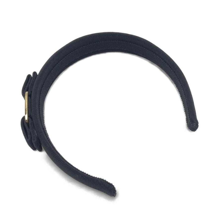 Ferragamo フェラガモ ヴァラ リボン カチューシャ ブラック NERO ヘア