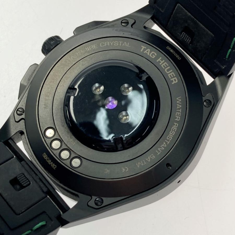 ## TAG HEUER タグホイヤー コネクテッド ゴルフエディション SBG8A82.EB0206 メンズ スマートウォッチ 箱・取説有 やや傷や汚れありの画像
