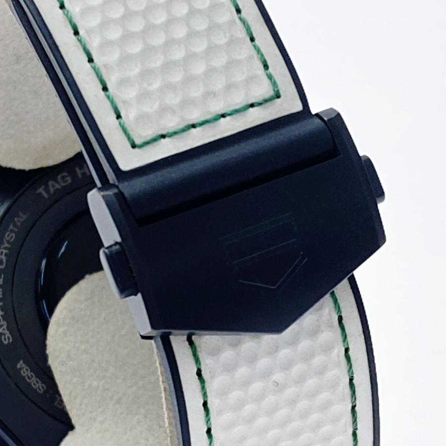 ## TAG HEUER タグホイヤー コネクテッド ゴルフエディション SBG8A82.EB0206 メンズ スマートウォッチ 箱・取説有 やや傷や汚れありの画像