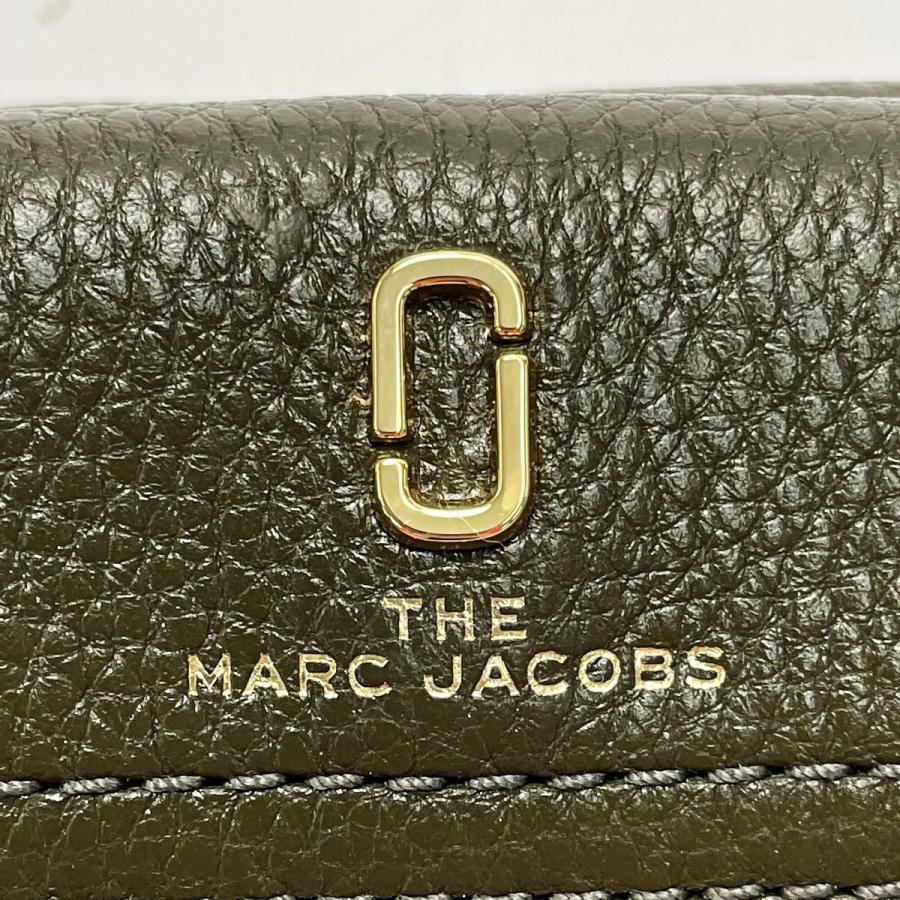 MARC JACOBS マークジェイコブス 3つ折り財布 M0015413 グリーン レディース ゴールド金具 MARC JACOBS マークジェイコブス 3つ折り財布 M0015413 グリーン