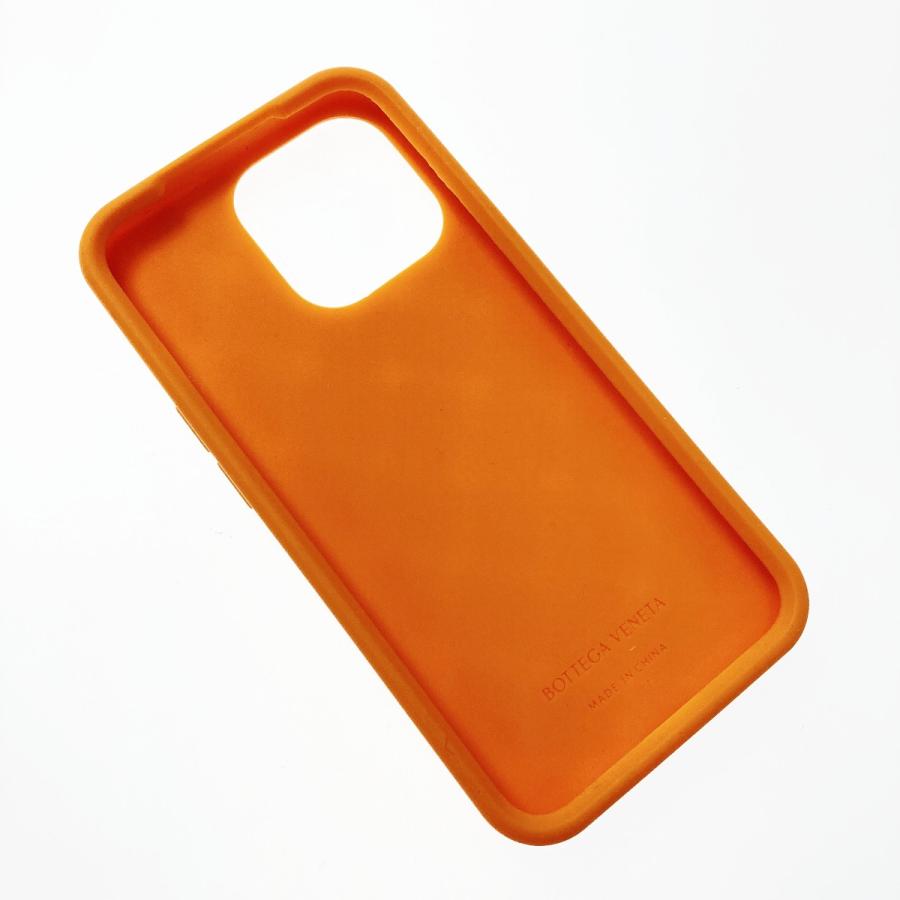 新品 ボッテガヴェネタ iPhoneケース iPhone13Pro用 オレンジ 新品 ボッテガヴェネタ iPhoneケース iPhone13Pro用 オレンジ