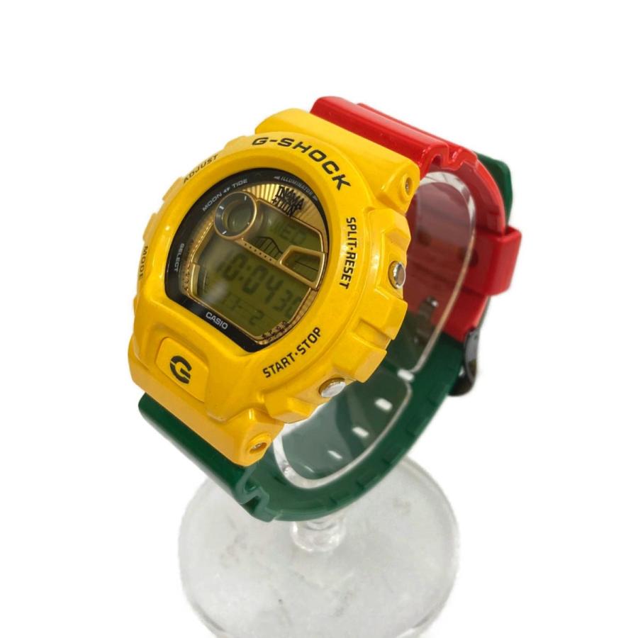 ☆☆ CASIO カシオ G-SHOCK In4mation コラボレーションモデル GLX-6900XA-9JR ラスタカラー クォーツ メンズ  腕時計 やや傷や汚れあり