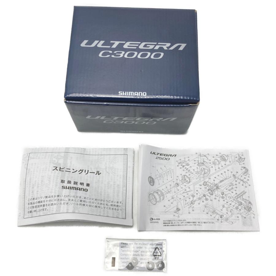 ULTEGRA C3000HG スピニングリール　箱無し　SHIMANO SHIMANO シマノ 21 アルテグラ C3000 スピニングリール 04332 やや傷や