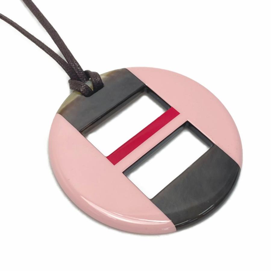 HERMES エルメス バッファローホーン ラッカー オプス ピンク  