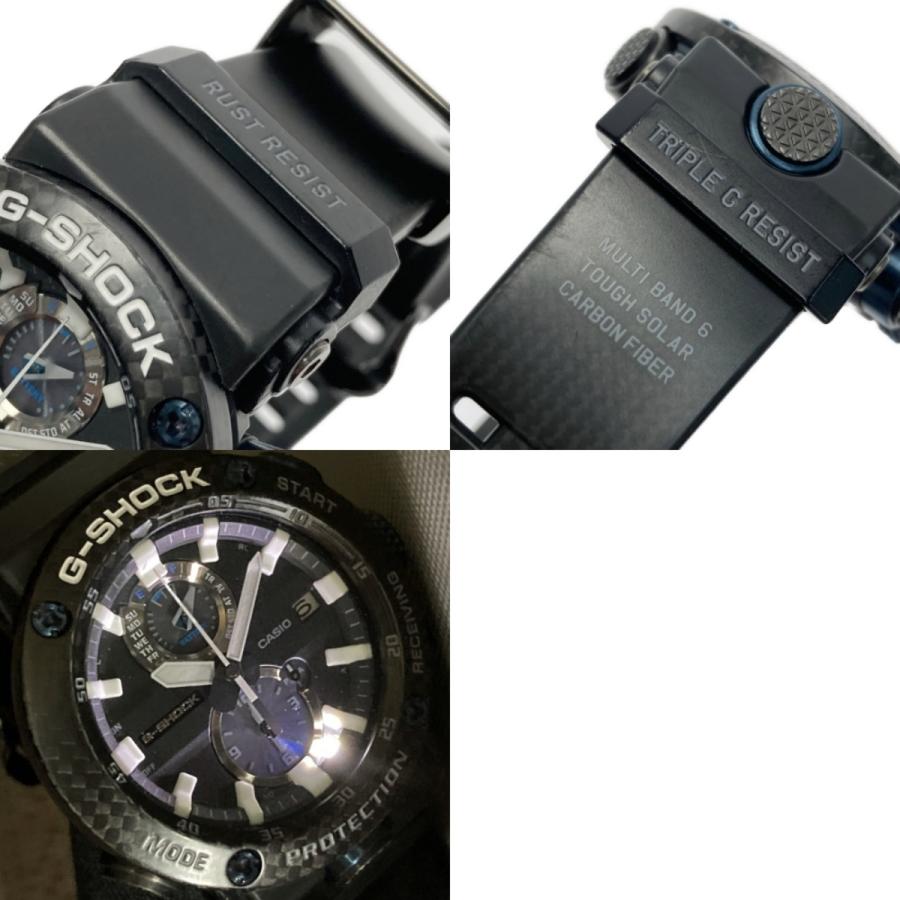 ☆☆ CASIO カシオ G-SHOCK グラビティマスター GWR-B1000-1A1JF アナログ 電波ソーラー 腕時計 やや傷や汚れあり｜bigban｜07