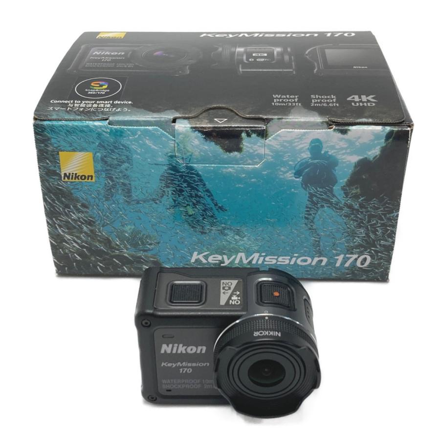 Nikon ニコン アクションカメラ KeyMission 170 箱付き やや傷や汚れ 