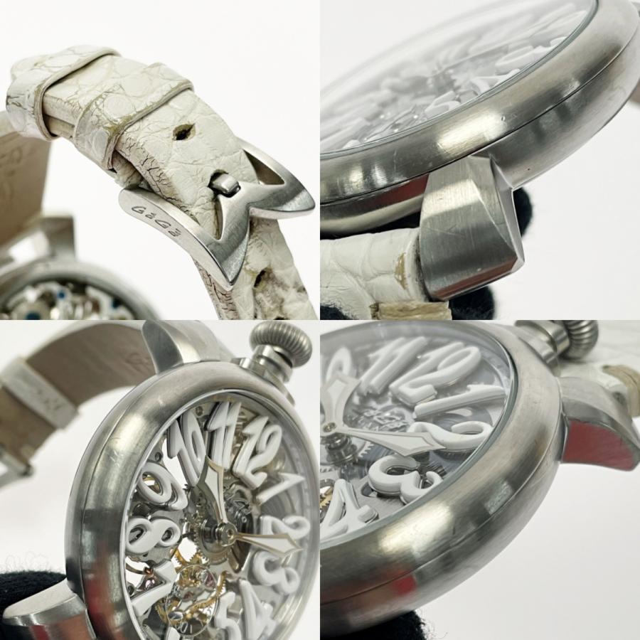 GAGA MILANO ガガミラノ MANUALE 48 5310.01 スケルトン 手巻き GAGA MILANO ガガミラノ MANUALE 48 5310.01 スケルトン 手巻き
