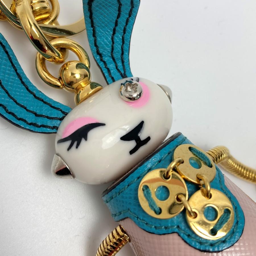 PRADA プラダ トリック ロボット ローラ キーリング 1TR043 PRADA プラダ トリック ロボット ローラ キーリング 1TR043