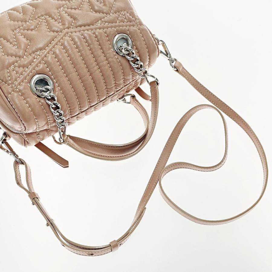 JIMMY CHOO ジミーチュウ ヘリアボーリング 2WAYバッグ ベージュ 