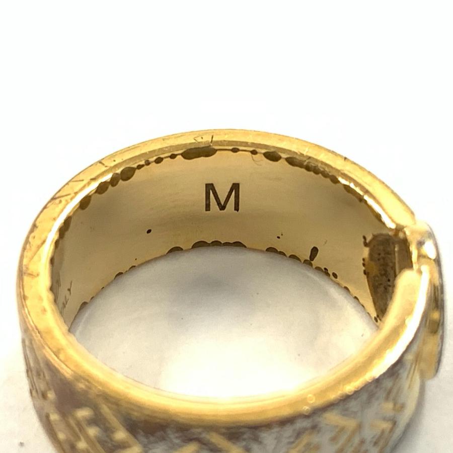 FENDI（フェンディ） FF ロゴ エフ イズ リング 指輪 M 8AG796