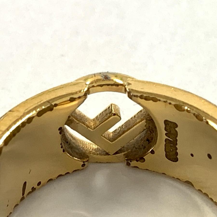 FENDI（フェンディ） FF ロゴ エフ イズ リング 指輪 M 8AG796