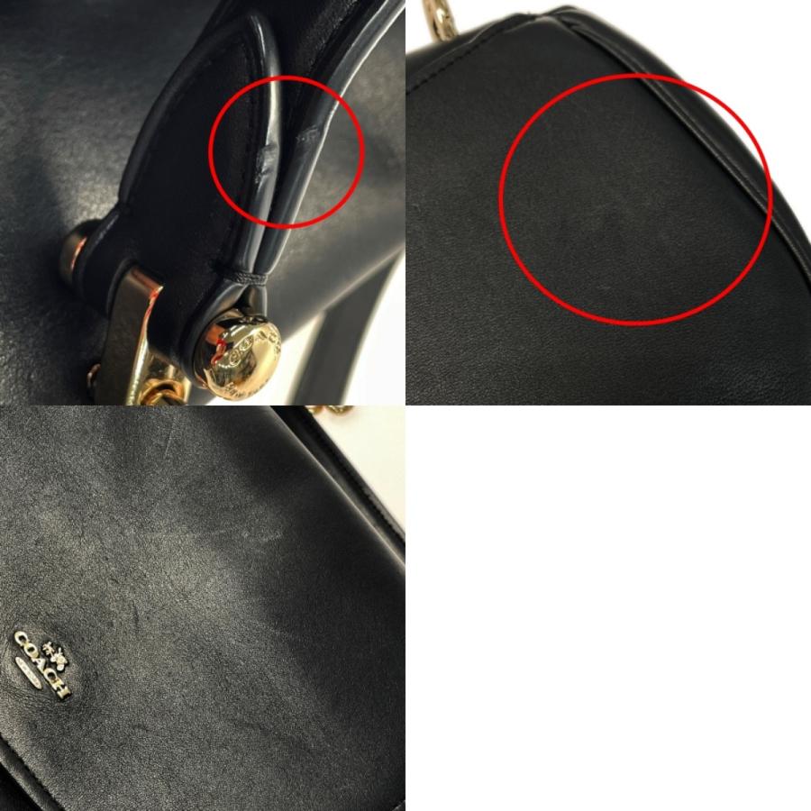 COACH（コーチ） 2WAYショルダーバッグ 37180 ブラック レザー