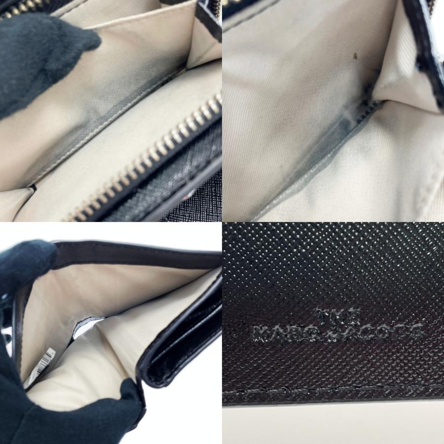 MARC JACOBS マークジェイコブス 2つ折り財布 M0016786 ブラック MARC JACOBS マークジェイコブス 2つ折り財布 M0016786 ブラック