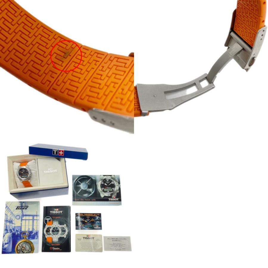 TISSOT（ティソ） Tタッチ デジアナウォッチ Z252/352 クォーツ ラバー