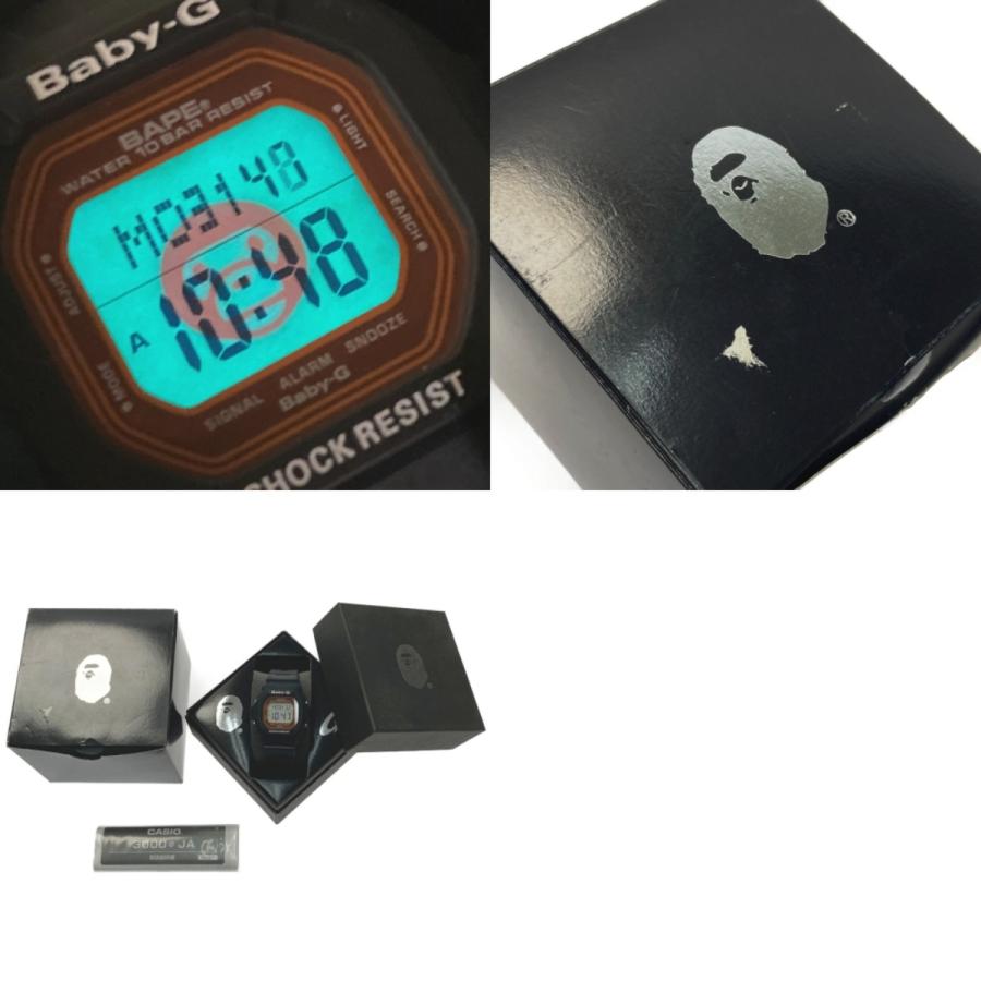 CASIO カシオ Baby-G×A BATHING APEコラボ BABY MILO BG-5600BK  