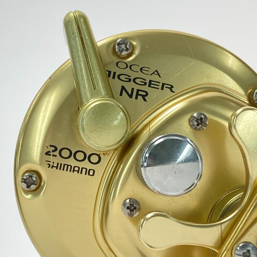 SHIMANO シマノ 03 オシアジガー N2000 ベイトリール RH297 やや傷や 