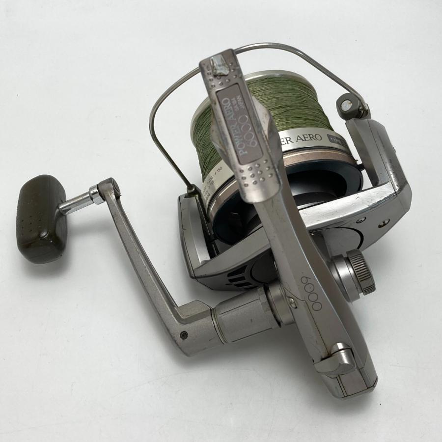 SHIMANO シマノ パワーエアロ 6000 SA184 3号仕様 スピニングリール 傷