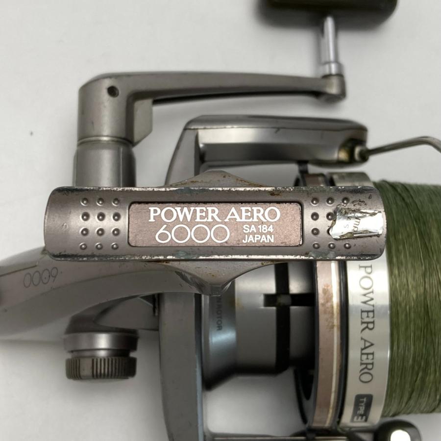 SHIMANO シマノ パワーエアロ 6000 SA184 3号仕様 スピニングリール 傷