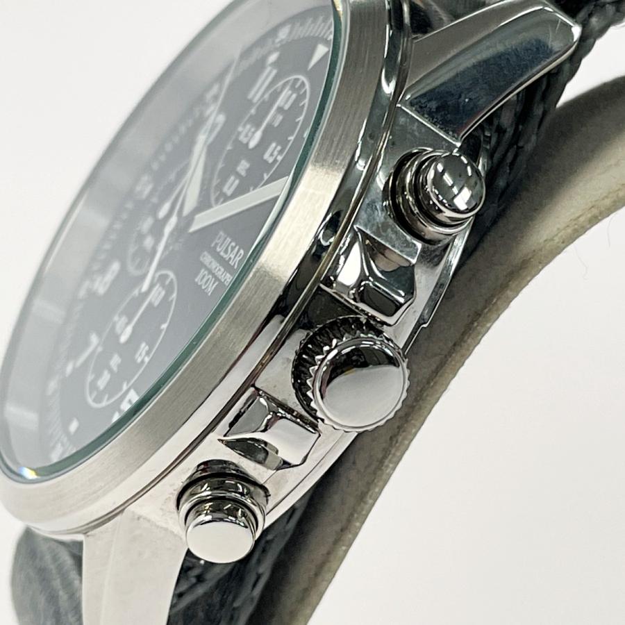 SEIKO（セイコー） PULSAR パルサー VD57-X150 ブラック系 クォーツ