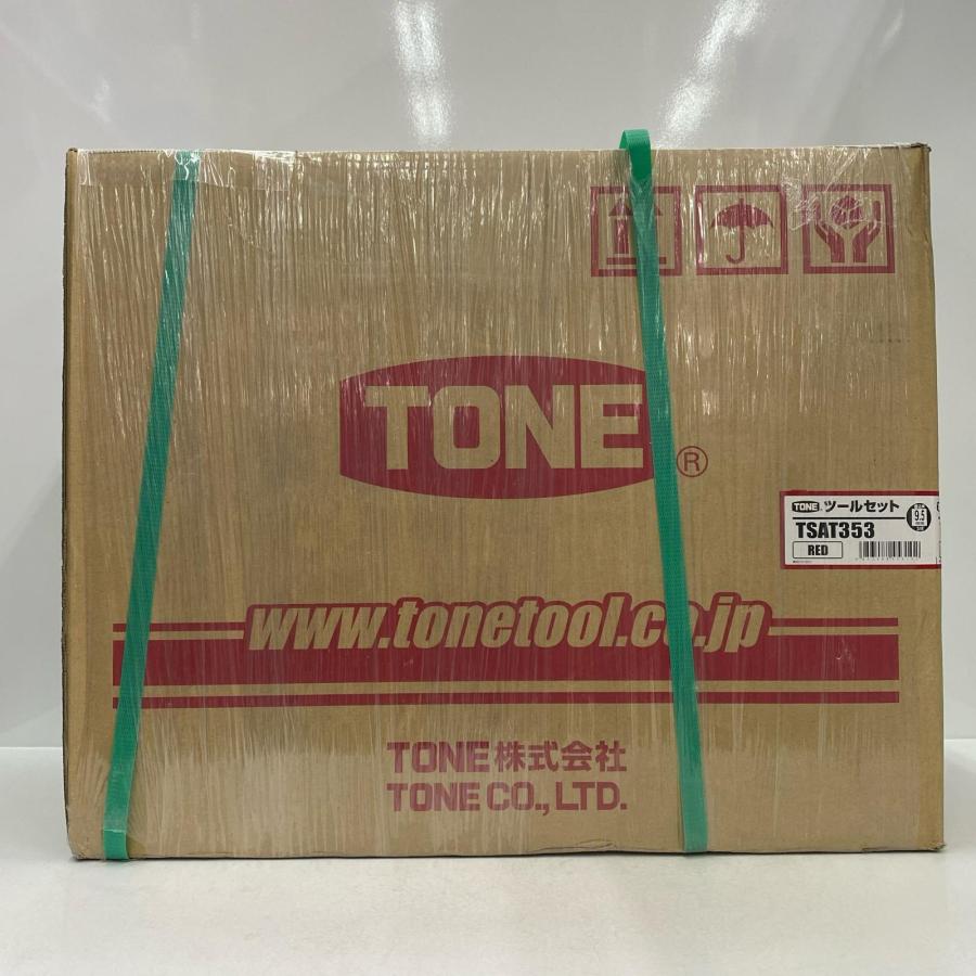 TONE トネ 工具セット ツールセット TSAT353 レッド 未使用品 付属品完備 TONE トネ 工具セット ツールセット TSAT353 レッド 未使用品 付属品