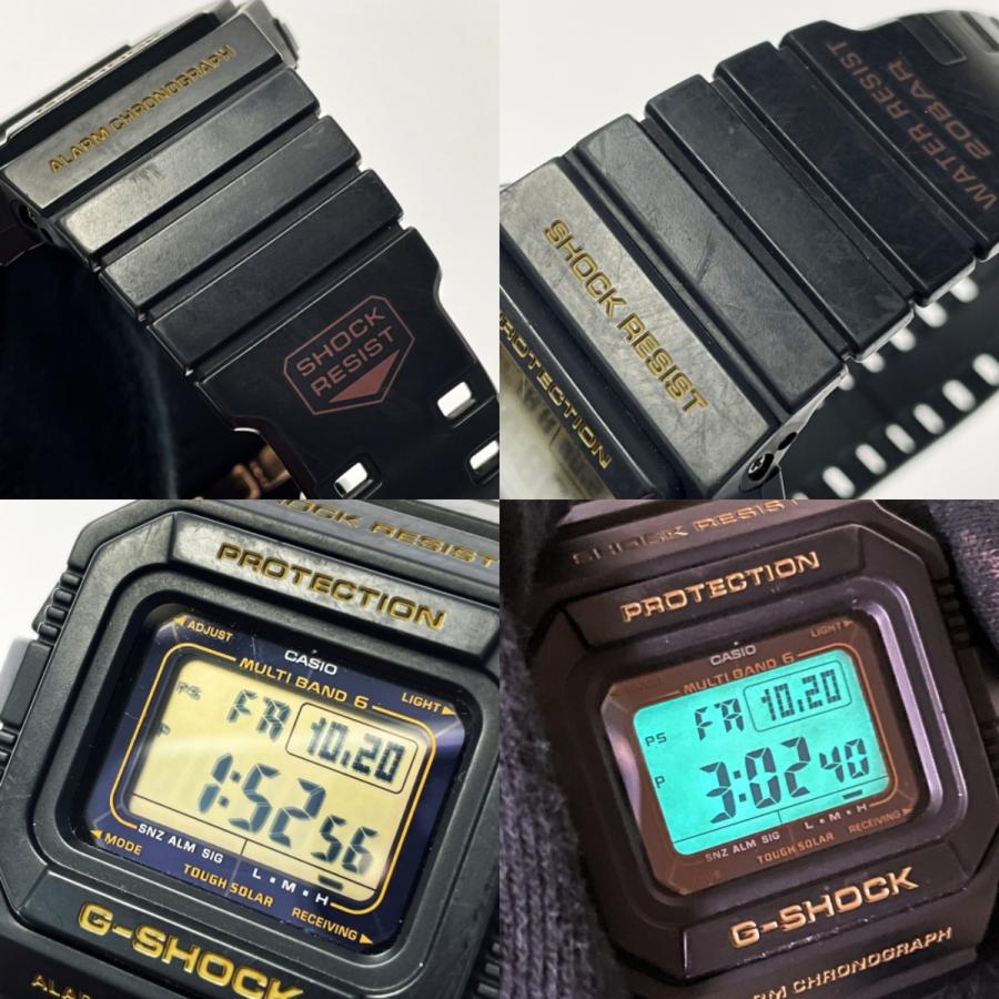 ☆☆ CASIO カシオ G-SHOCK 電波ソーラー GW-5530C-1JR ブラック 30周年限定 樹脂 メンズ 腕時計 傷や汚れあり｜bigban｜08