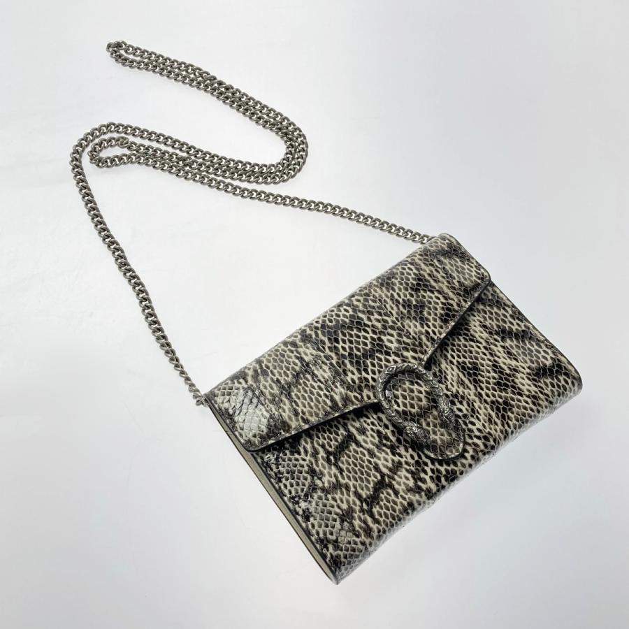 グッチ ディオニュソス レザー ミニ チェーンバッグ 401231 ウォレット GUCCI（グッチ） ディオニュソス ミニ チェーンバッグ 401231 パイソン