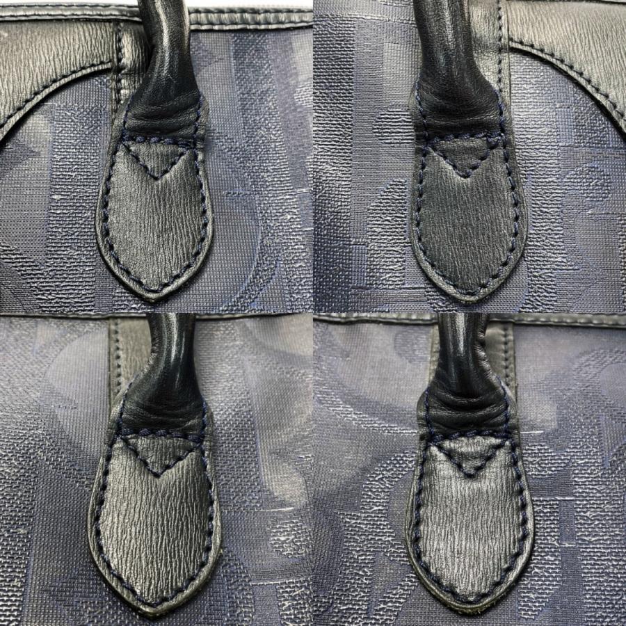 Christian Dior クリスチャンディオール トロッター ネイビー ミニ