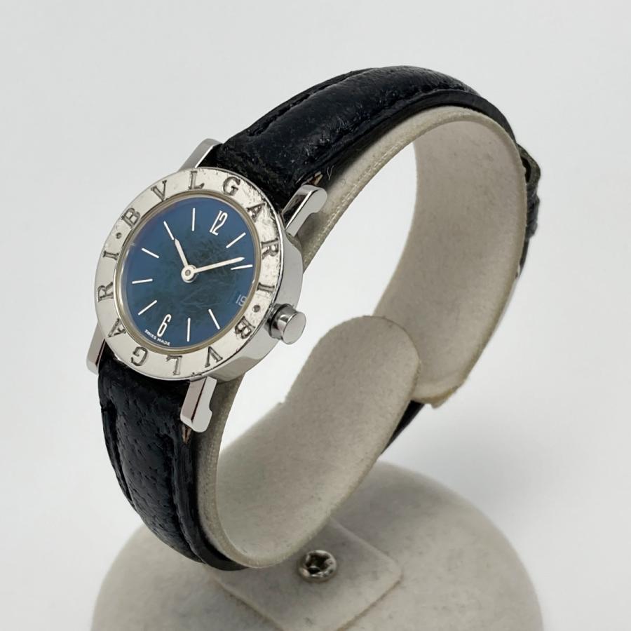 BVLGARI BB23SLD 腕時計　ブラック文字盤　レディース　クォーツ BVLGARI（ブルガリ） ブルガリブルガリ デイト BB23SLD ブラック文字盤