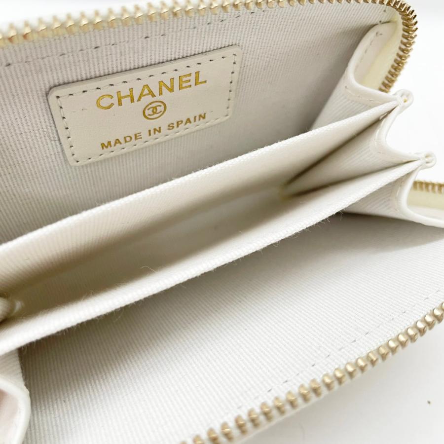 CHANEL（シャネル） 財布 ココマーク マトラッセ ラウンドファスナー