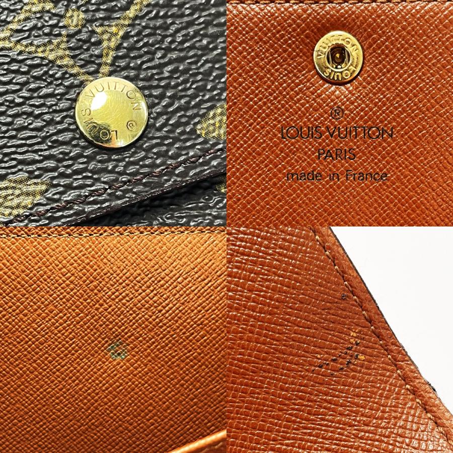 LOUIS VUITTON ルイヴィトン ポルト トレゾール エテュイ パピエ SP0937 ブラウン モノグラム 2つ折り財布 レディース LOUIS VUITTON（ルイ・ヴィトン） ポルト トレゾール エテュイ パピエ
