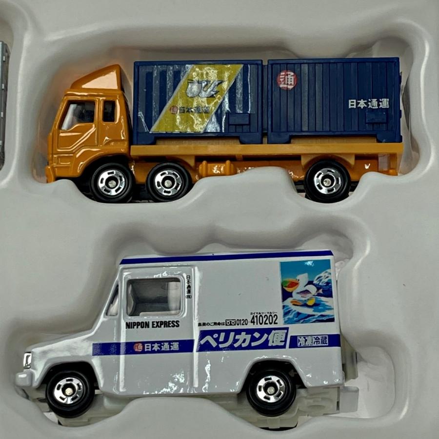 ☆☆  TOMICA トミカ 日通のペリカン便トラックセット 4台セット TOMY トミー やや傷や汚れあり｜bigban｜04