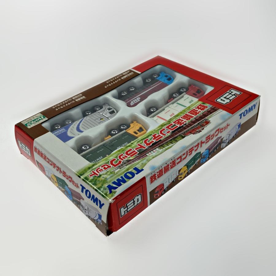 トミカ　鉄道輸送コンテナトラックセット　TOMICA TOMICA トミカ 鉄道輸送コンテナトラックセット 4台セット TOMY