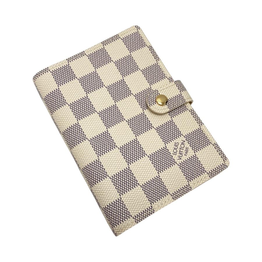LOUIS VUITTON ルイヴィトン ダミエ アズール アジェンダPM R20706 6穴 