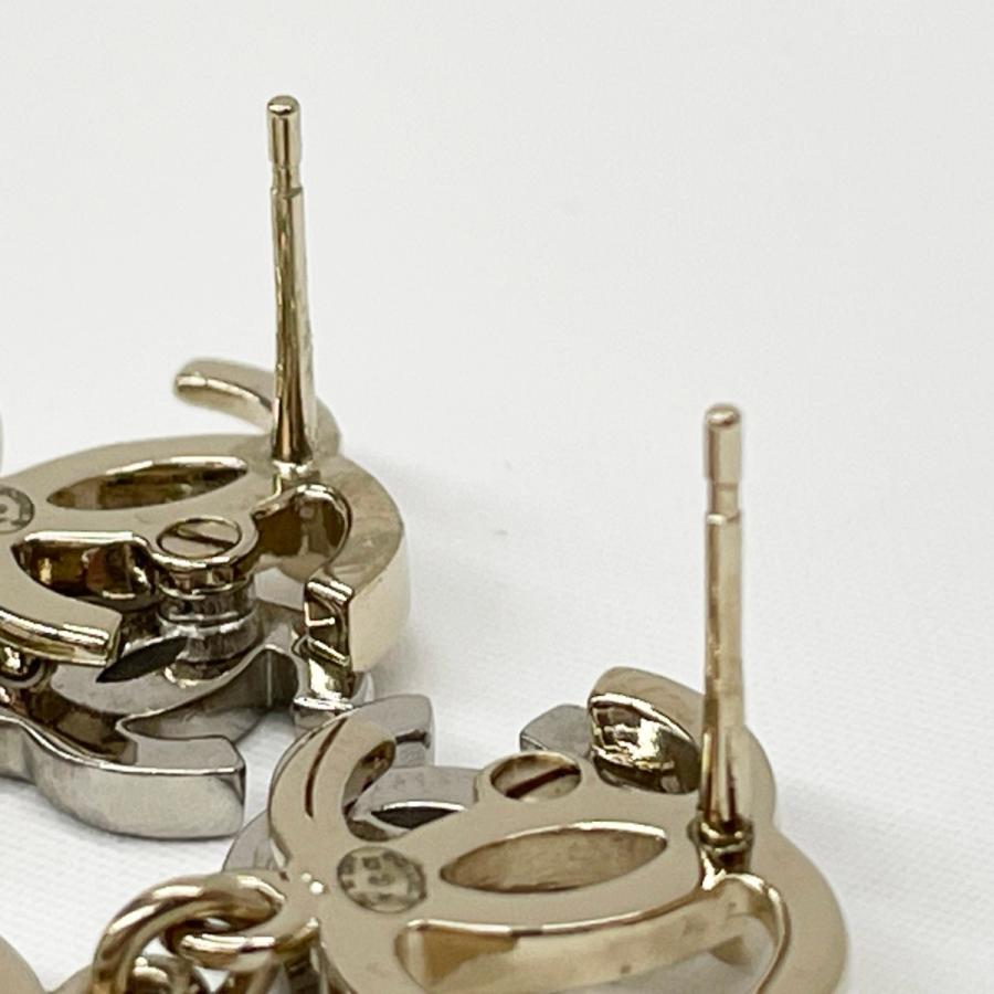 CHANEL（シャネル） ピアス トリプルココマーク ラインストーン