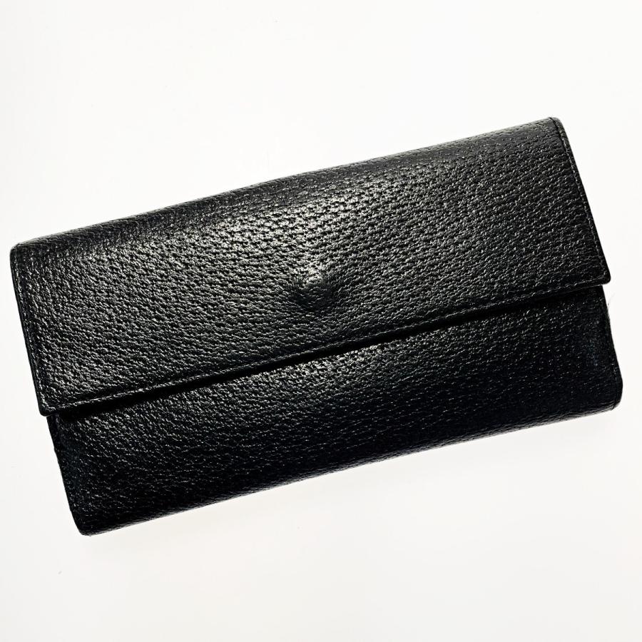GUCCI グッチ 2つ折り長財布 035・1408・2097 ブラック GUCCI グッチ 2つ折り長財布 035・1408・2097 ブラック