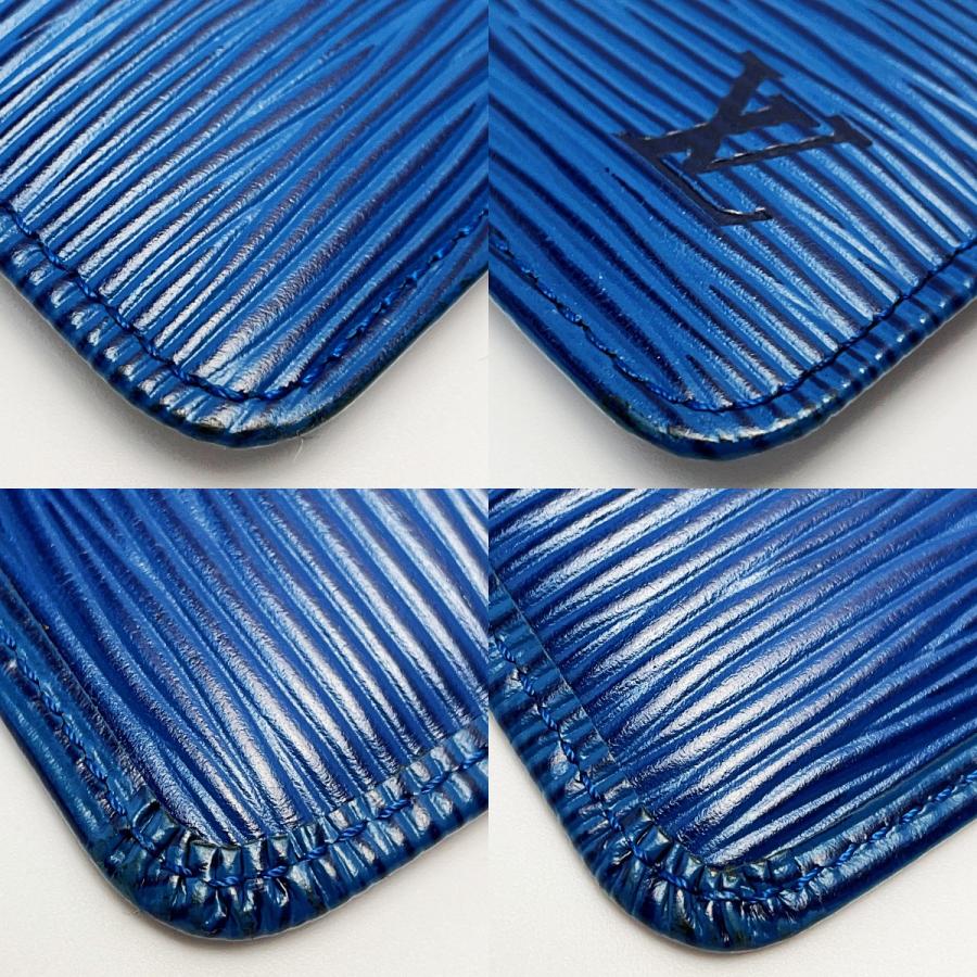 LOUIS VUITTON（ルイ・ヴィトン） エピ ポシェット クレ M63805 ブルー