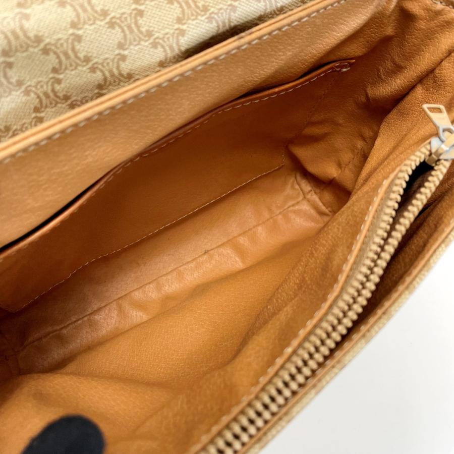 CELINE（セリーヌ） マカダム柄 ショルダーバッグ ポシェット 斜め掛