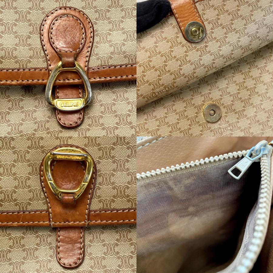 CELINE（セリーヌ） マカダム柄 ショルダーバッグ ポシェット