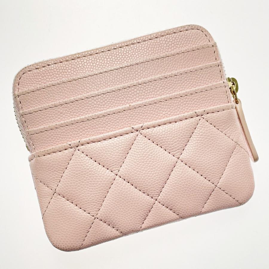 CHANEL シャネル マトラッセ ピンク コインケース 小銭入れ CHANEL シャネル マトラッセ ピンク コインケース 小銭入れ