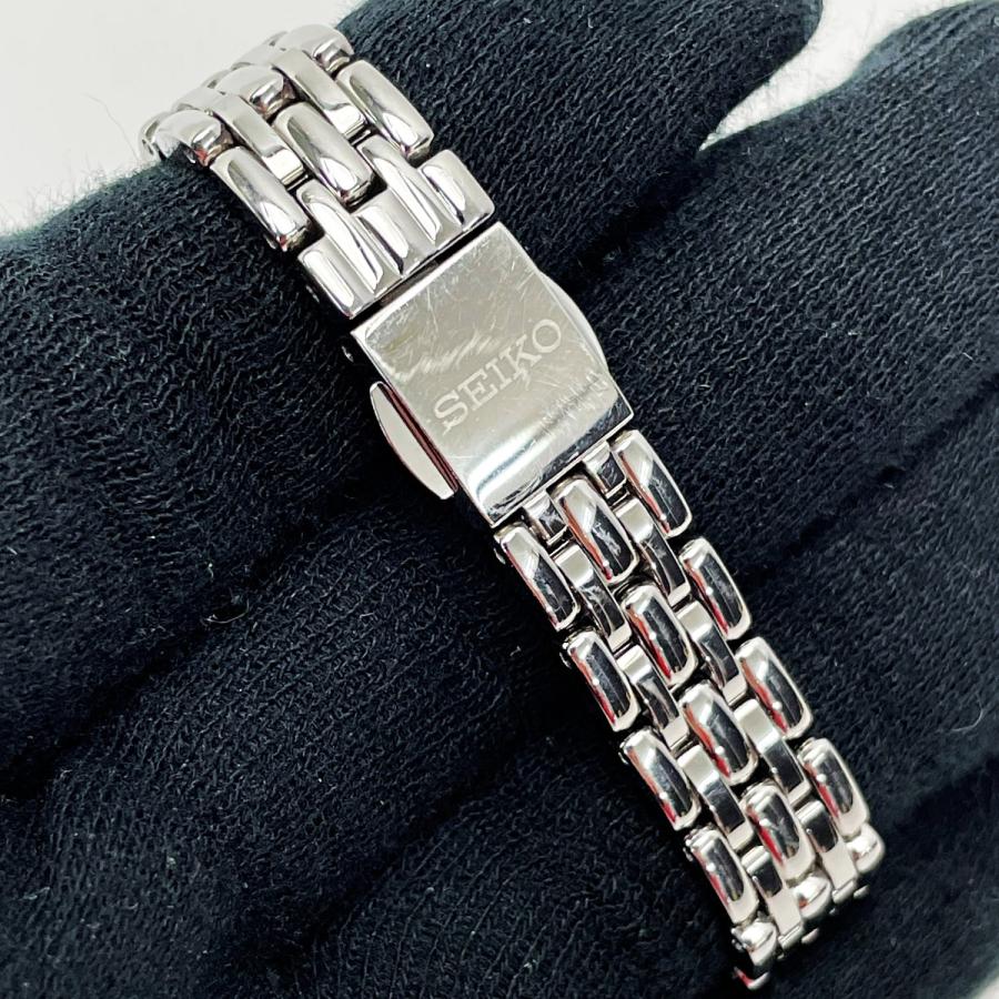 SEIKO（セイコー） エクセリーヌ V117-0BW0 ホワイト×シルバー