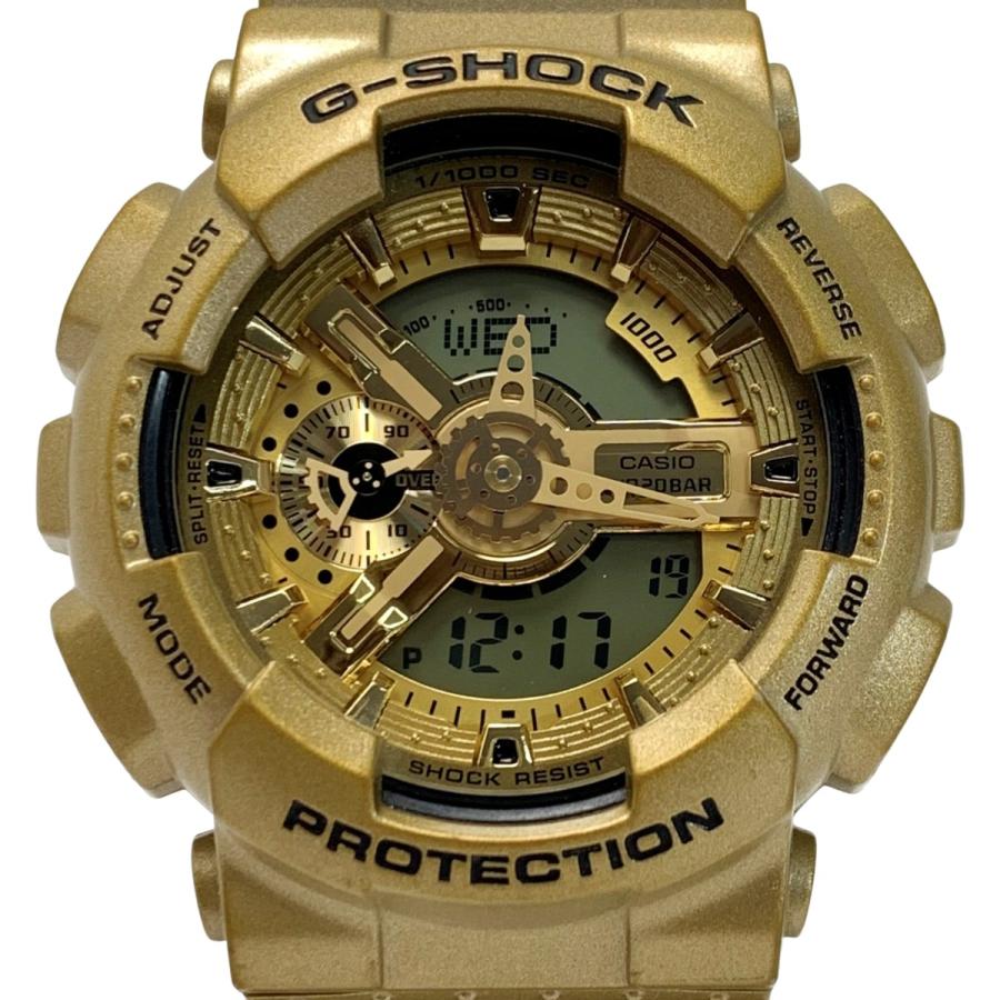 時計 G-SHOCK GA110-GD-9AJF CASIO カシオ G-SHOCK クォーツ ラバー GA-110GD-9AJF デジアナ