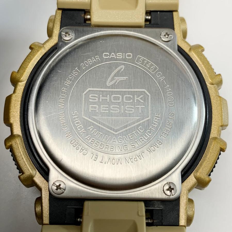 CASIO（カシオ） G-SHOCK クォーツ ラバー GA-110GD-9AJF デジアナ