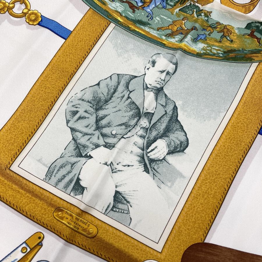 HERMES（エルメス） カレ90 Memoire d'Hermes エルメスの思い出 シルク