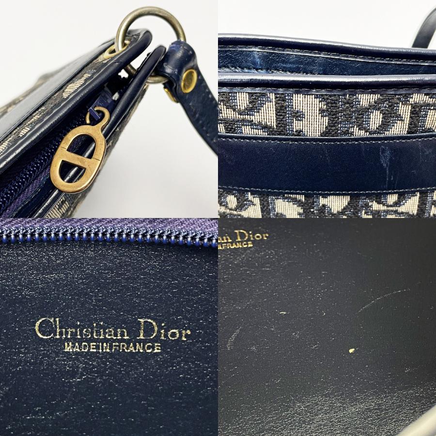 Christian Dior クリスチャンディオール トロッター ネイビー Christian Dior クリスチャンディオール トロッター ネイビー